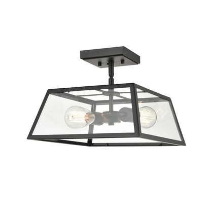 Grant Two Light Outdoor Flush Mount
