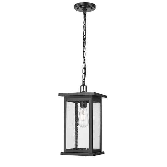 Bowton One Light Outdoor Hanging Lantern