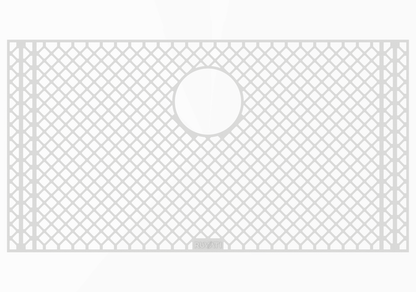 Ruvati Silicone Bottom Rinse Grid Sink Mat for RVH8300 Sink