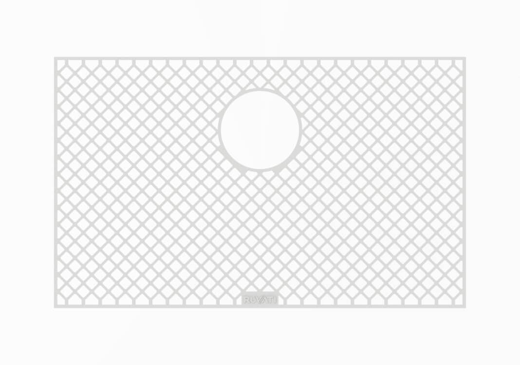 Ruvati Silicone Bottom Rinse Grid Sink Mat for RVH8309 Sink