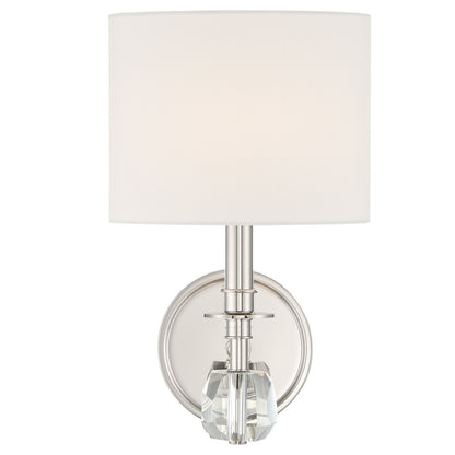 Crystorama - CHI-211-PN - One Light Wall Sconce - Chimes - Polished Nickel
