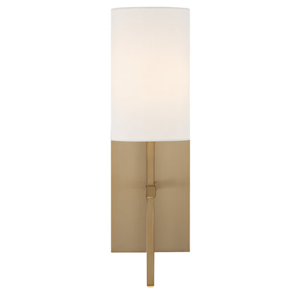 Crystorama - VER-241-AG - One Light Wall Sconce - Veronica - Aged Brass