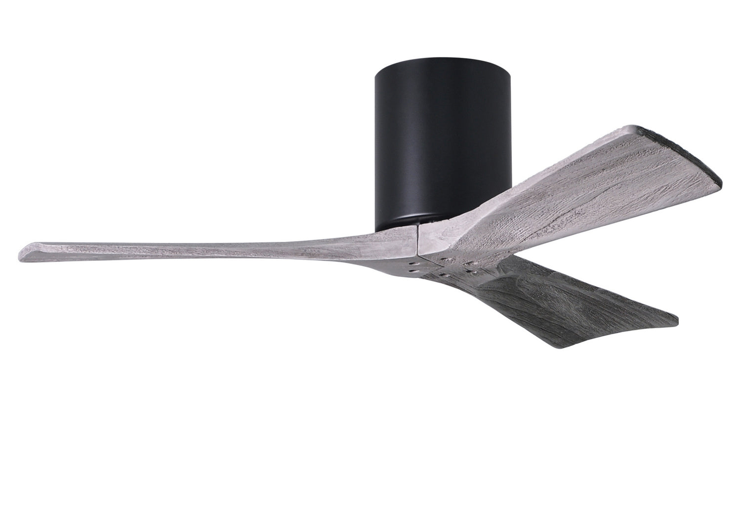 Matthews Fan Company - IR3H-BK-BW-42 - 42"Ceiling Fan - Irene-3H - Matte Black