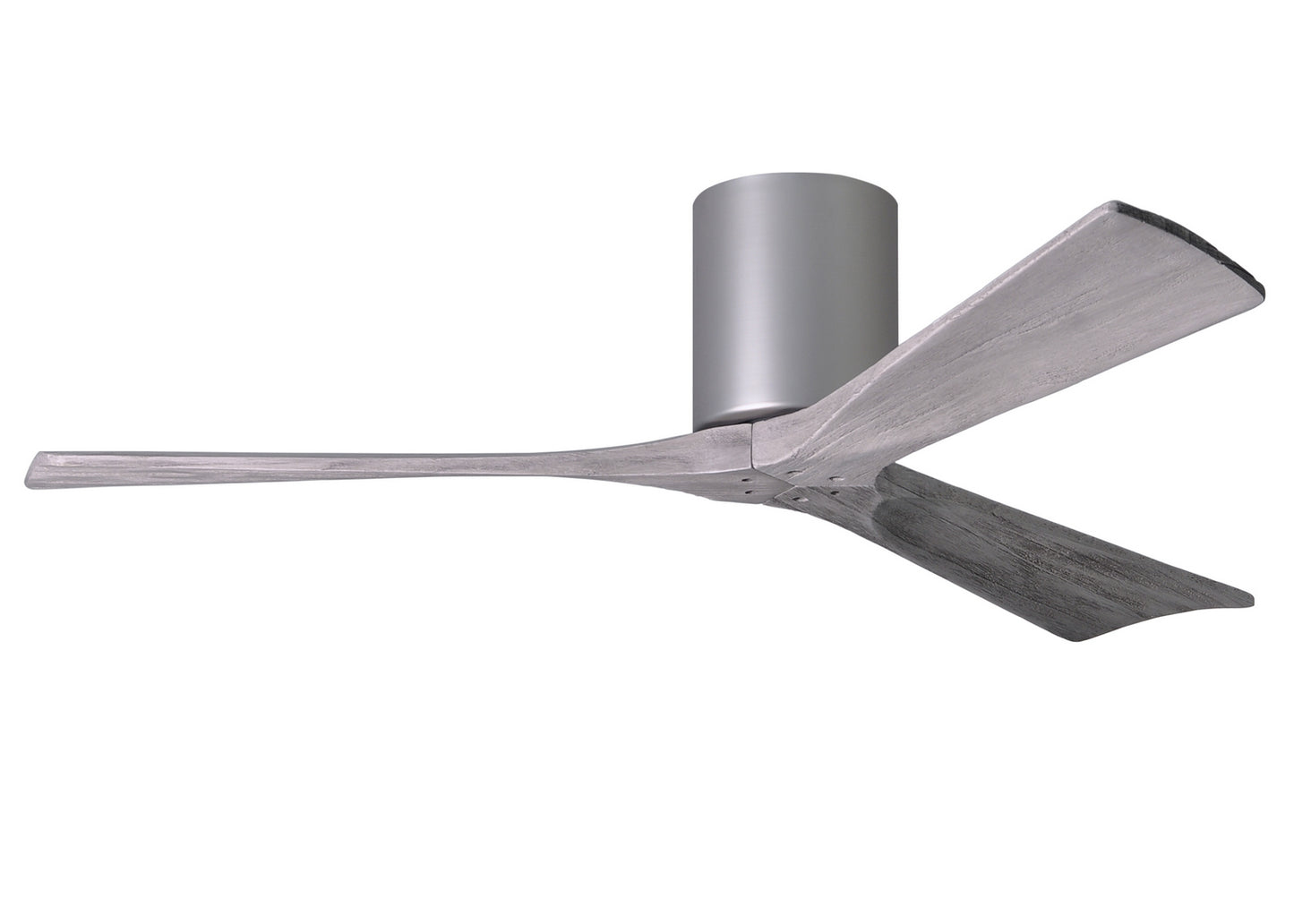 Matthews Fan Company - IR3H-BN-BW-52 - 52"Ceiling Fan - Irene-3H - Brushed Nickel