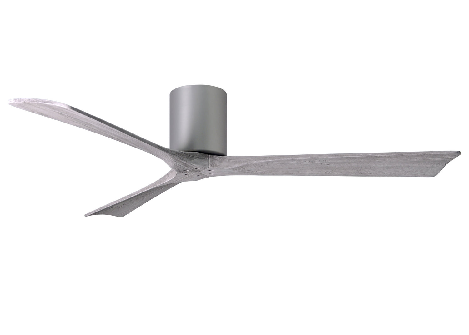 Matthews Fan Company - IR3H-BN-BW-60 - 60"Ceiling Fan - Irene-3H - Brushed Nickel
