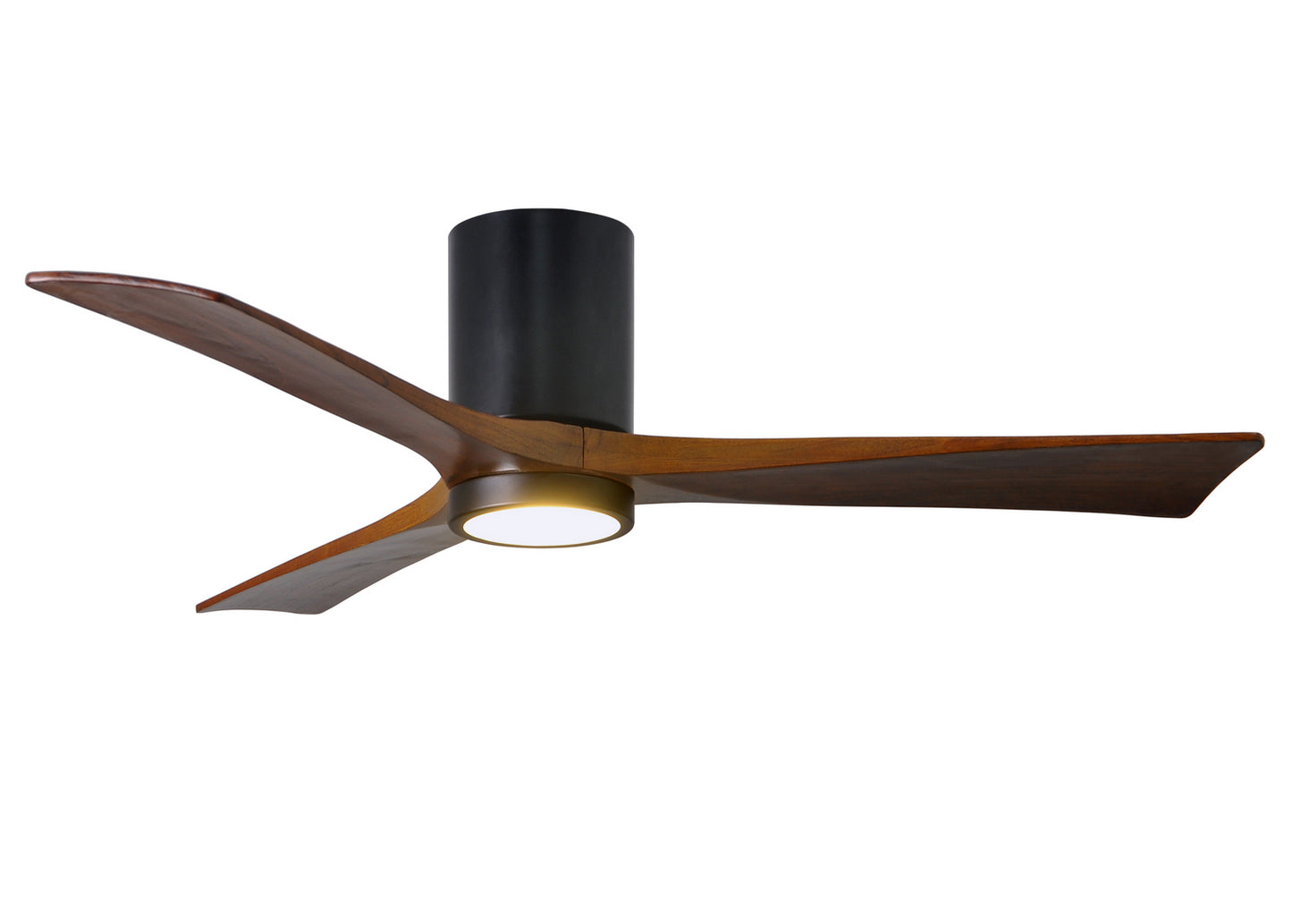 Matthews Fan Company - IR3HLK-BK-WA-52 - 52"Ceiling Fan - Irene-3HLK - Matte Black