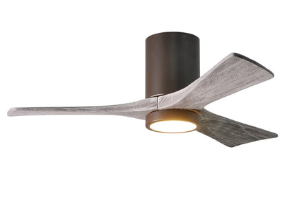 Matthews Fan Company - IR3HLK-TB-BW-42 - 42"Ceiling Fan - Irene-3HLK - Textured Bronze