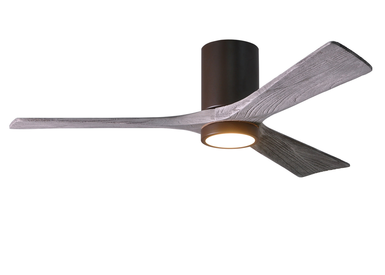 Matthews Fan Company - IR3HLK-TB-BW-52 - 52"Ceiling Fan - Irene-3HLK - Textured Bronze