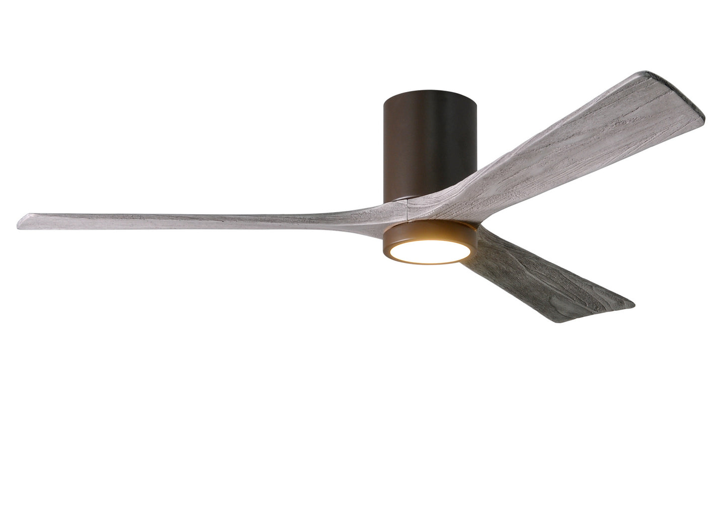 Matthews Fan Company - IR3HLK-TB-BW-60 - 60"Ceiling Fan - Irene-3HLK - Textured Bronze