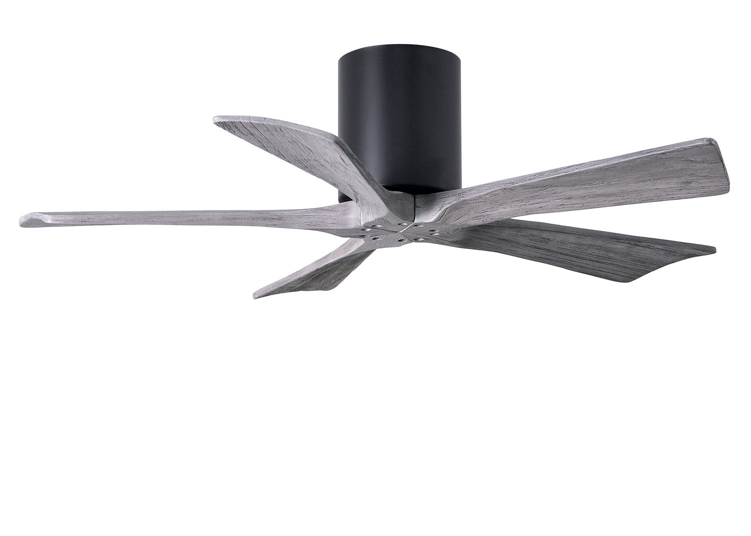 Matthews Fan Company - IR5H-BK-BW-42 - 42"Ceiling Fan - Irene-5H - Matte Black