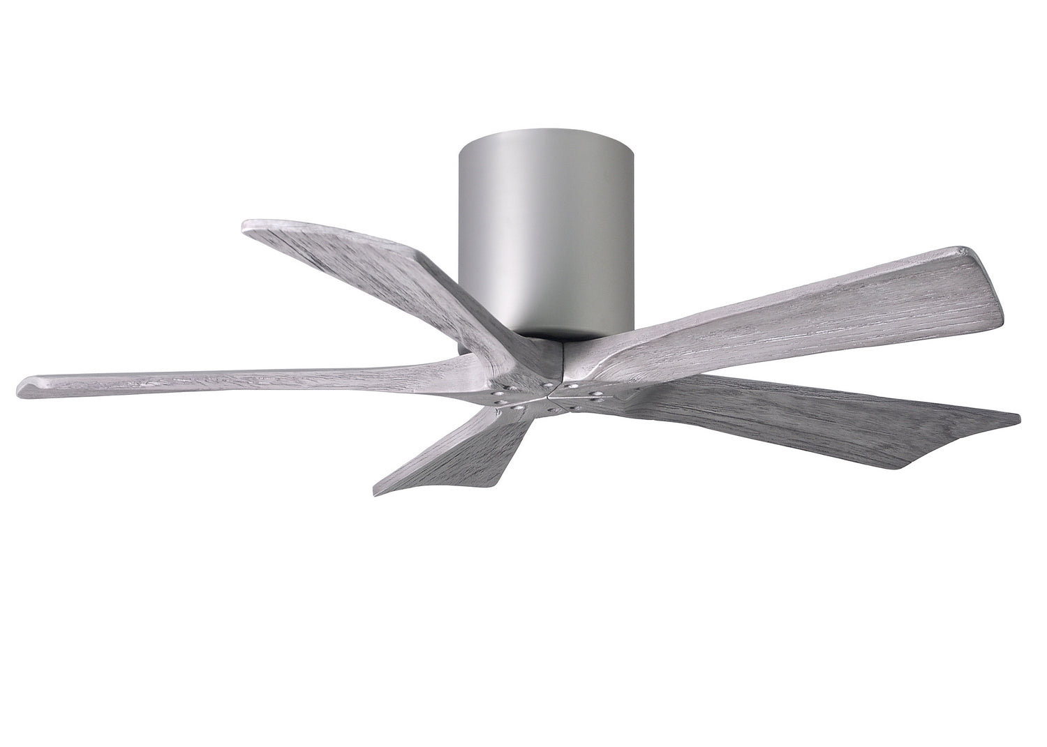 Matthews Fan Company - IR5H-BN-BW-42 - 42"Ceiling Fan - Irene-5H - Brushed Nickel