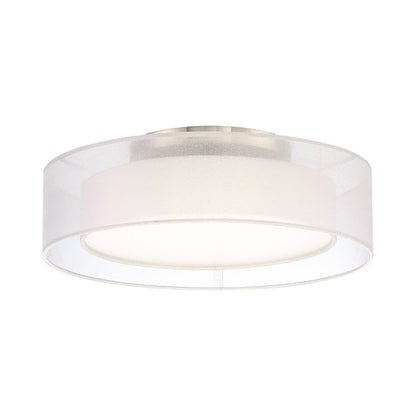 Modern Forms - FM-16818-BN - LED Semi-Flush Mount - Metropolis - Brushed Nickel