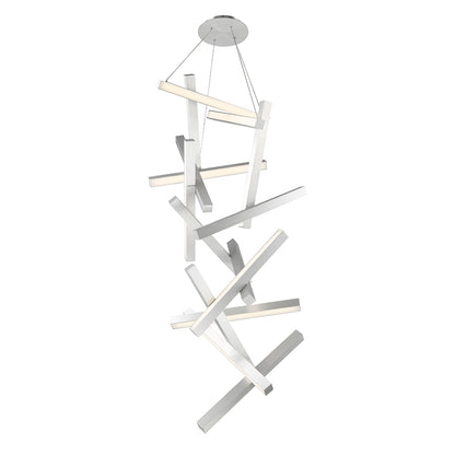 Modern Forms - PD-64875-AL - LED Chandelier - Chaos - Brushed Aluminum