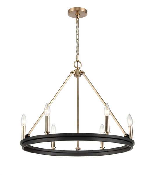 Carruth Five Light Chandelier