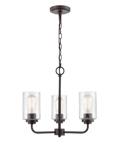Moven Three Light Chandelier