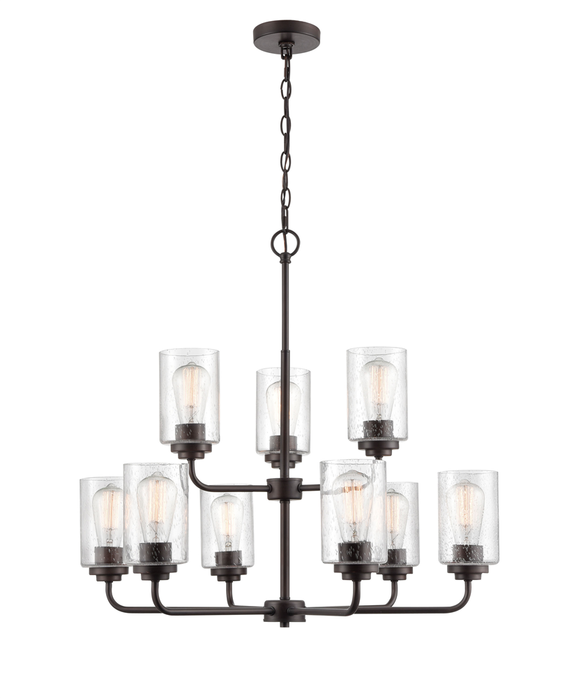 Moven Nine Light Chandelier