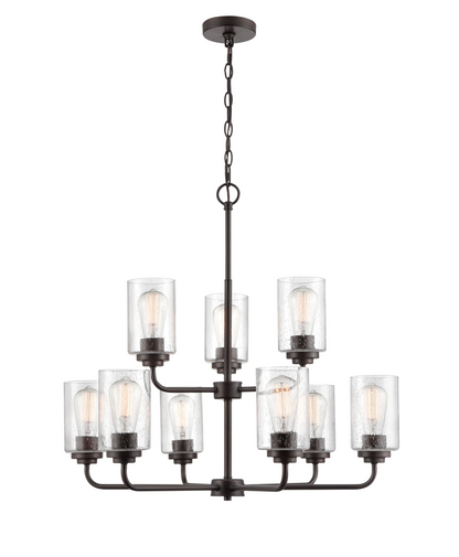 Moven Nine Light Chandelier