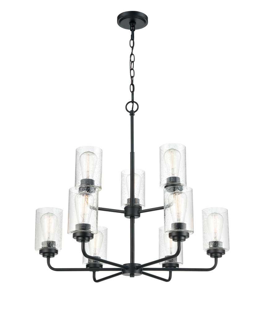 Moven Nine Light Chandelier