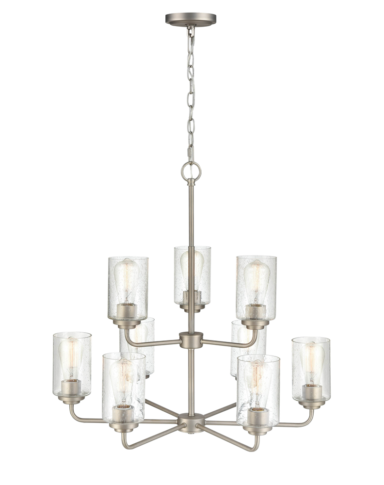 Moven Nine Light Chandelier