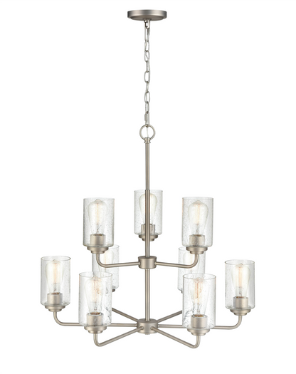 Moven Nine Light Chandelier