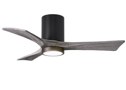 Matthews Fan Company - IR3HLK-BK-BW-42 - 42"Ceiling Fan - Irene-3HLK - Matte Black