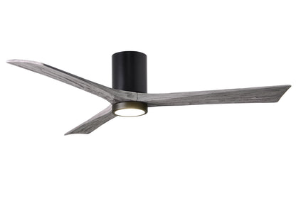 Matthews Fan Company - IR3HLK-BK-BW-60 - 60"Ceiling Fan - Irene-3HLK - Matte Black