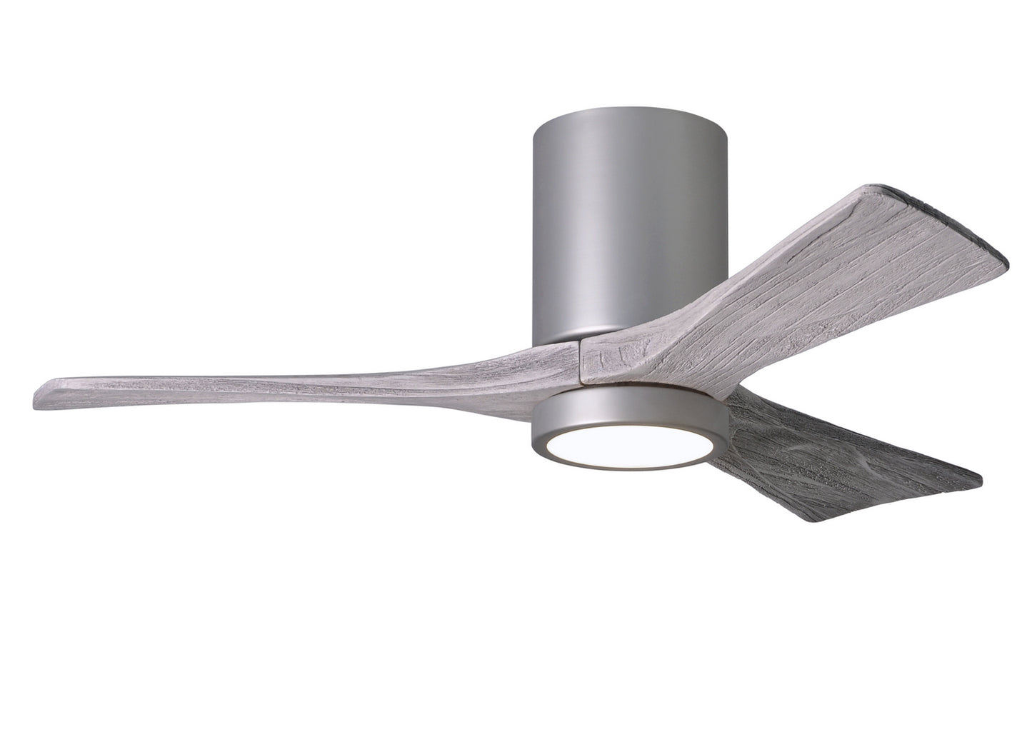 Matthews Fan Company - IR3HLK-BN-BW-42 - 42"Ceiling Fan - Irene-3HLK - Brushed Nickel