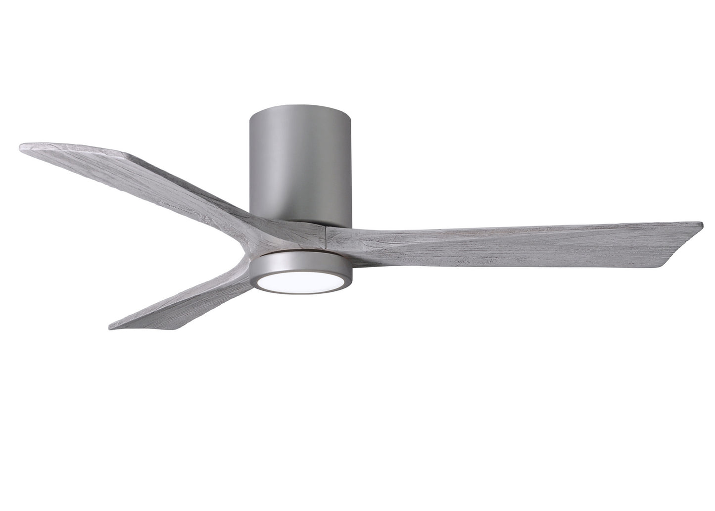 Matthews Fan Company - IR3HLK-BN-BW-52 - 52"Ceiling Fan - Irene-3HLK - Brushed Nickel