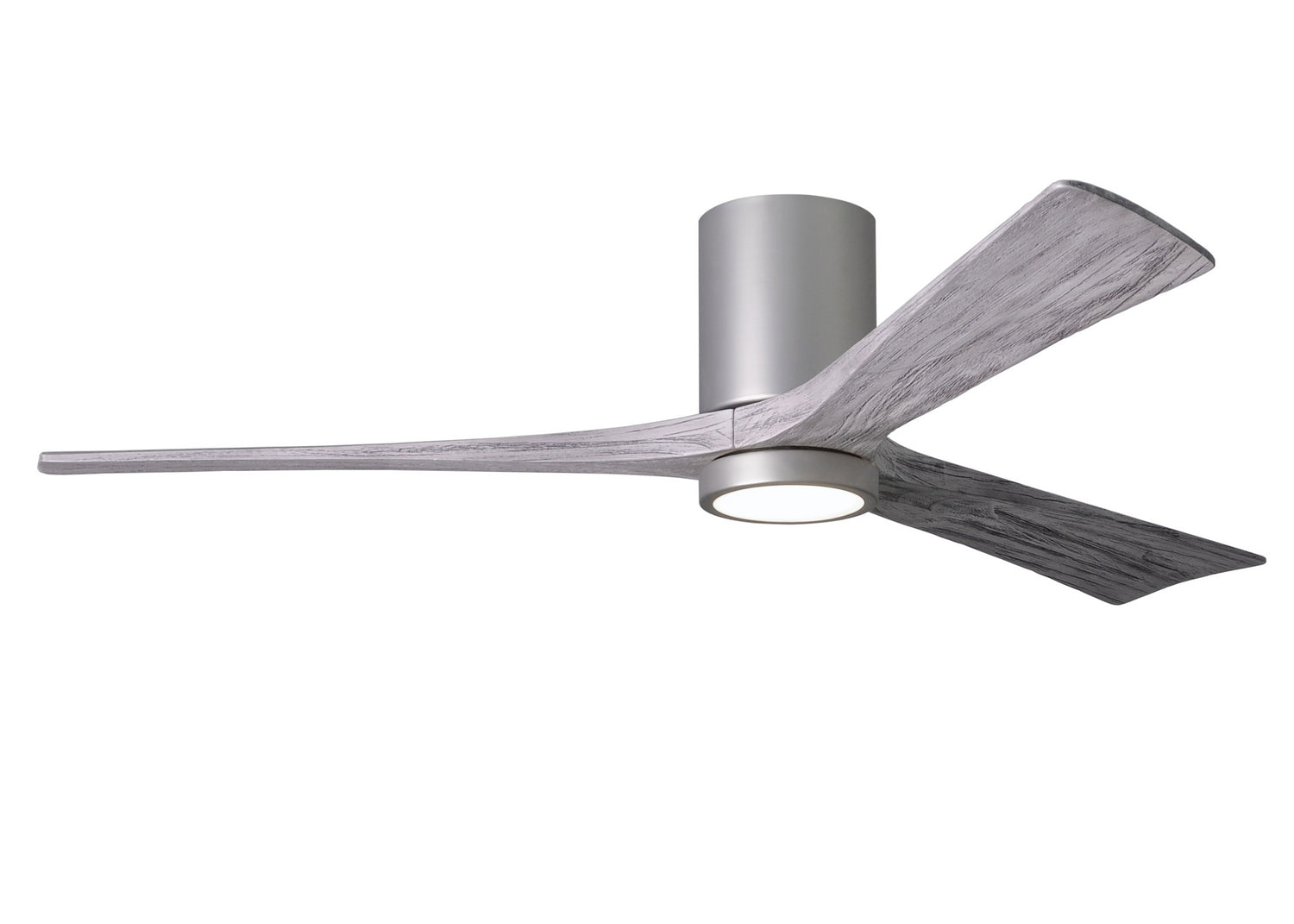 Matthews Fan Company - IR3HLK-BN-BW-60 - 60"Ceiling Fan - Irene-3HLK - Brushed Nickel