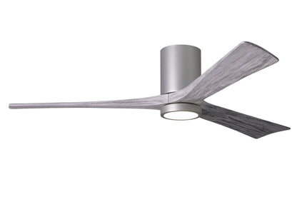 Matthews Fan Company - IR3HLK-BN-BW-60 - 60"Ceiling Fan - Irene-3HLK - Brushed Nickel