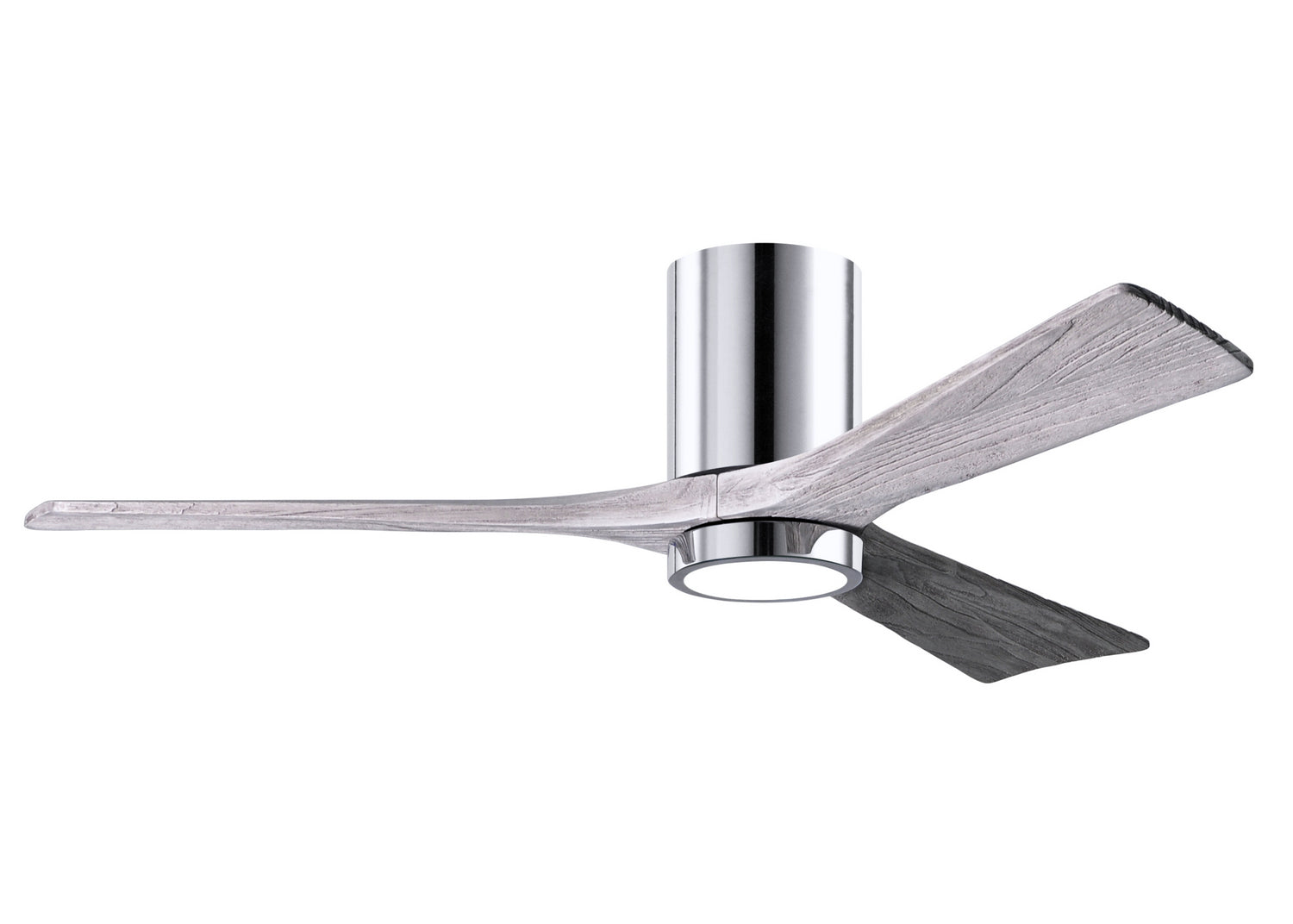 Matthews Fan Company - IR3HLK-CR-BW-52 - 52"Ceiling Fan - Irene-3HLK - Polished Chrome