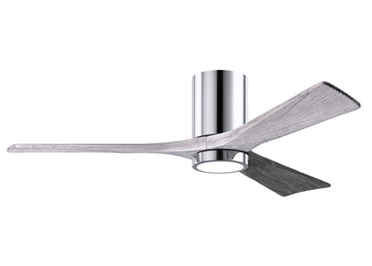 Matthews Fan Company - IR3HLK-CR-BW-52 - 52"Ceiling Fan - Irene-3HLK - Polished Chrome