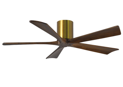 Matthews Fan Company - IR5H-BRBR-WA-52 - 52"Ceiling Fan - Irene-5H - Brushed Brass