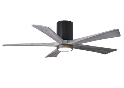 Matthews Fan Company - IR5HLK-BK-BW-52 - 52"Ceiling Fan - Irene-5HLK - Matte Black