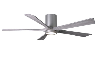 Matthews Fan Company - IR5HLK-BN-BW-60 - 60"Ceiling Fan - Irene-5HLK - Brushed Nickel
