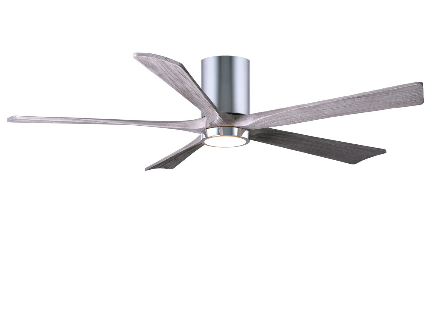Matthews Fan Company - IR5HLK-CR-BW-60 - 60"Ceiling Fan - Irene-5HLK - Polished Chrome