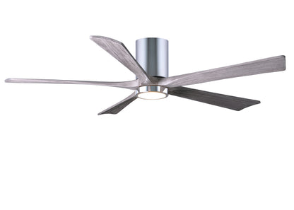 Matthews Fan Company - IR5HLK-CR-BW-60 - 60"Ceiling Fan - Irene-5HLK - Polished Chrome