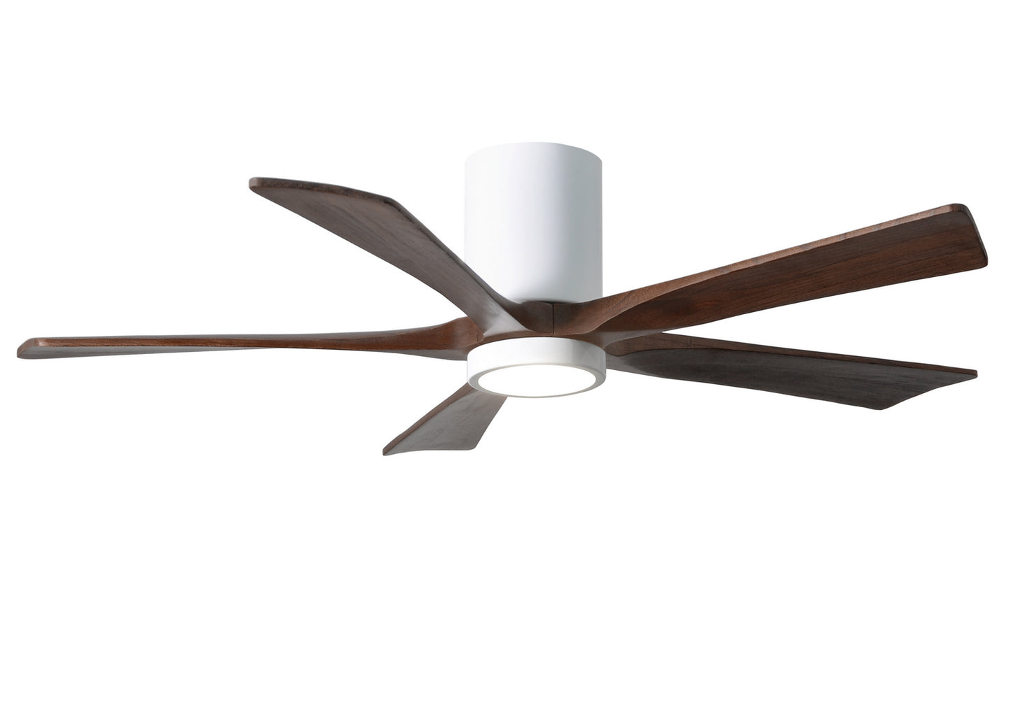 Matthews Fan Company - IR5HLK-WH-WA-52 - 52"Ceiling Fan - Irene-5HLK - Gloss White