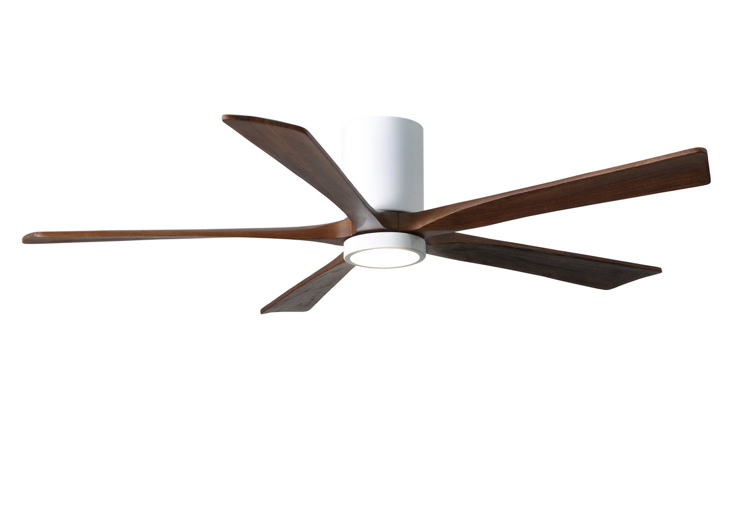 Matthews Fan Company - IR5HLK-WH-WA-60 - 60"Ceiling Fan - Irene-5HLK - Gloss White