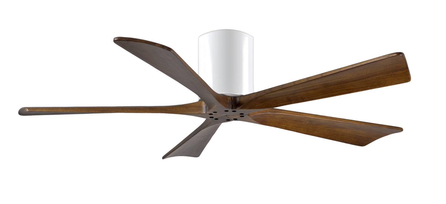 Matthews Fan Company - IR5H-WH-WA-52 - 52"Ceiling Fan - Irene-5H - Gloss White