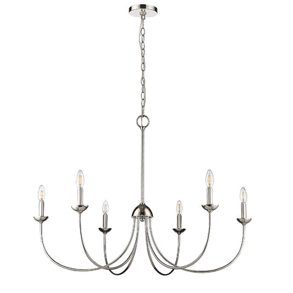 Huxley Six Light Chandelier