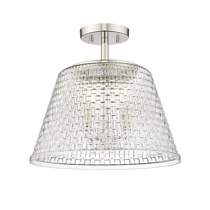 Saben Three Light Semi-Flush Mount