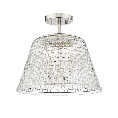 Saben Three Light Semi-Flush Mount