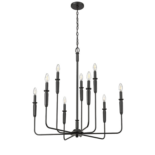 Savanne Nine Light Chandelier