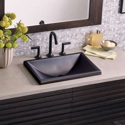 Amara Fireclay Precious Metal Bathroom Sink