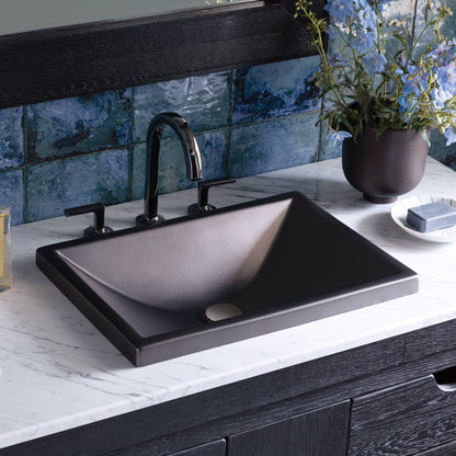 Amara Fireclay Precious Metal Bathroom Sink
