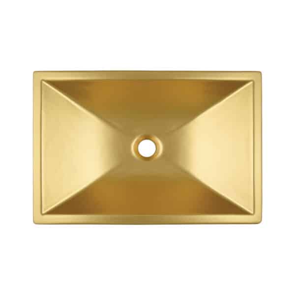 Amara Fireclay Precious Metal Bathroom Sink