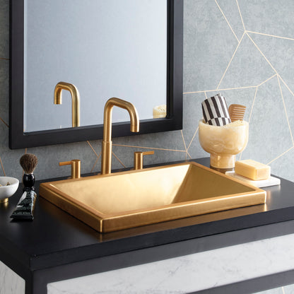 Amara Fireclay Precious Metal Bathroom Sink