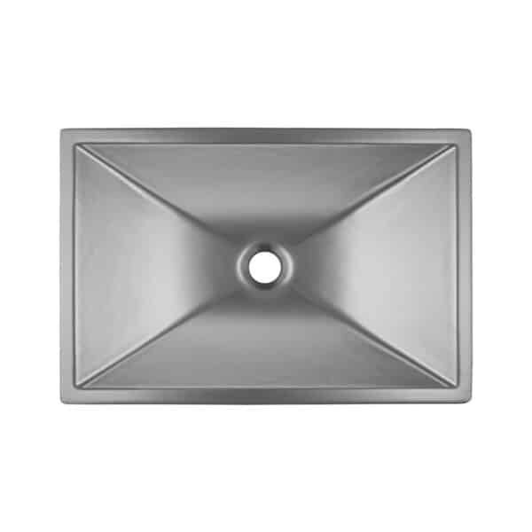 Amara Fireclay Precious Metal Bathroom Sink