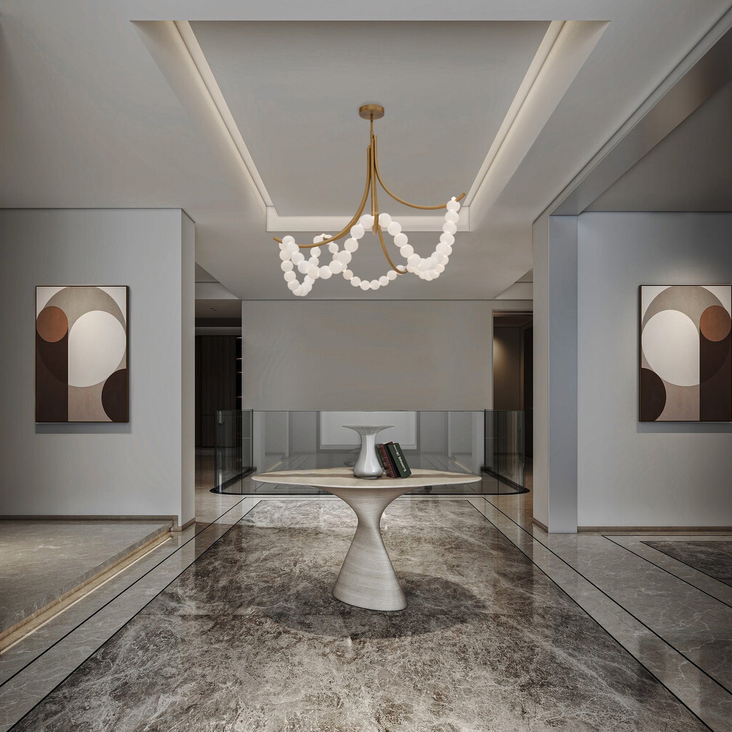 Parel LED Pendant Chandelier